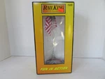 Mth 30-9074 American Flag Pole And Nib Sh. Fixed Price $34.95.