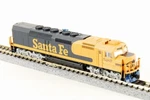 Kato N-scale #176-9213 Emd SDP40F Type -a At&sf #5267 Precision Railroad Models. Fixed Price $149.99.