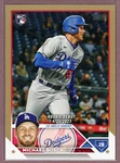 Topps Update Series Gold Parallel #US66 Michael Busch Rc (LAD)(1227/2023). Fixed Price $9.98.