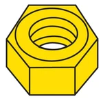 Woodland Scenics H884 Hob-bits 2-56 Hex Nuts (5-PACK). Fixed Price $8.49.