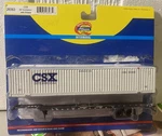 Athearn 26563 Csx 53 Container & Chassis-package Been Open Resealed. Fixed Price $30.00.