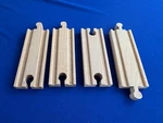 Brio Short Medium Straight Tracks Set #33339 Very Rare Vintage Wooden. Fixed Price $39.99.