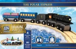 Masterpieces - The Polar Express Wood Toy Train Play Set 18. Fixed Price $39.99.