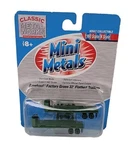 Mini Metals Classic Works N-scale Fh Factory Green 32 Flatbed Trailer Set. Fixed Price $13.99.