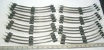 Lionel 8 Clean Tubular 3-RAIL O31 Curved Tracks, Makes Full Circle, Nice. Fixed Price $29.95.