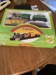 Vintage Train Set American Western Express 1988 Toy State Ind. Battery Op. Fixed Price $45.00.
