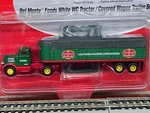Del Monte Semi - White Wc With Tarpped Trailer Highly Detailed Ho Scale Rtr New. Fixed Price $32.95.