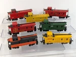 Athearn Ahm Lionel Santa Fe Nyc Lot Of 7 Standard Cupola Caboose Ho. Fixed Price $30.00.