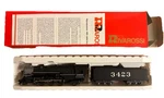 Rivarossi Ho-scale 5407 4-6-2 H. Pacific Santa Fe 3423 Locomotive. Fixed Price $150.00.