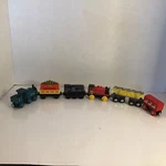 Thomas & Friends - Lot Of 6 Wooden Trains Cars. Fixed Price $36.22.