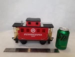 Pennsylvania Rail Road Scale Red Caboose Scientific Toy Train Rio Grande 3AVBL. Fixed Price $11.00.