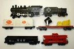 American Flyer Freight Set 21165 Locomotive & Tender + 4 Cars Lot 3-S8. Fixed Price $49.99.