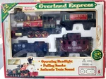 Overland Express Rio Grande Train Set Tested- Works -no Tracks. Fixed Price $62.97.