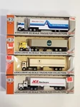 Lot Of 4 Con-cor Ho Scale Fright Tractors Vans -name Brands In Box. Fixed Price $120.00.
