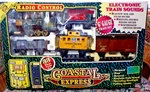 Vintage Ez Coastal Express Remote Controlled Scale Train Set Smoke/sounds. Fixed Price $104.95.