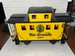 Scientific Toys Train - Rio Grande 4067 (yellow Caboose). Fixed Price $20.00.