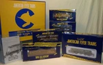 American Flyer Chessie System SD9 Freight Train Set 6-49615 Original Boxes. Fixed Price $350.00.