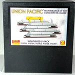 Micro-trains Z Scale Weathered Tie Loader 5-PACK Union Pacific 99402271. Fixed Price $154.95.