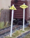 Osborn Model Kits 1053 Ho Scale Yard Limit Sign. Fixed Price $6.99.