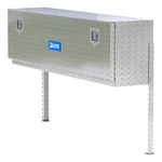 Uws 60" Single-door Topside Truck Tool Box Heavy Packaging Bright Aluminum. Fixed Price $737.95.
