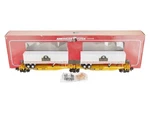 American Flyer 6-48493 Scale Southern Pacific T.t.u.x Flatcar With Trailers. Fixed Price $41.03.