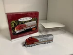 1997 Hallmark 1950 Santa Fe F3 Diesel Locomotive Ornament Lionel Train. Fixed Price $5.49.