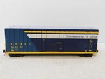 Atlas Premier 3001642-2 Csx C&o Heritage 50' Gunderson High Cube Boxcar. Fixed Price $129.00.