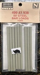 Micro-trains Scale #499 43 938 50' Steel Bar Loads (3 Pack) Unpainted Nip!. Fixed Price $19.99.