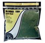 Woodland Scenics T49 Blended Turf Bag, Green (54 Cu. In.). Fixed Price $7.99.