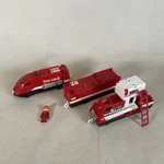 Tomica Hypercity 70573 Super Big Set Fire Liner Train-works! 1 Fig -tomy 2008. Fixed Price $29.99.