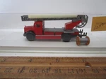 Vintage 1/87 Ho Scale Brekina Mercedes Ladder Truck Vehicle Car For Train Layout. Fixed Price $9.98.