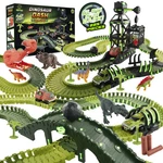 Usa Toyz 225 Piece Green Ultimate Dinosaur Dash Race Track Adventure Playset For. Fixed Price $6.00.