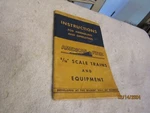 Vintage American Flyer Oem Instructions Trains & Equipment 1949. Fixed Price $9.99.