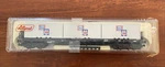 Liliput Ho Gauge Flat Wagon With Triple Eskimo Container Load Abc 20115. Fixed Price $37.00.