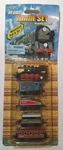 Soma International Die Cast Train Set Motorized Pull & Go Red Engine New Sealed. Fixed Price $8.99.