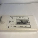 Ho Jordan Highway Miniatures Kit #360-214 Railway Express Truck /nos. Fixed Price $19.99.