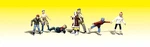Woodland Scenics 2184 Scale Accents Ice Skaters PKG(7). Fixed Price $16.99.