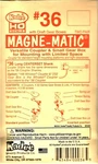 Ho Scale Kadee #36 Plastic Couplers W/long 25/64" Centerset Shank (2) Pr. Fixed Price $6.89.