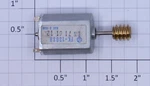 Lionel 11809-507 Miniature 12 Volt Dc Can Motor With Gear. Fixed Price $10.00.