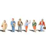 Woodland Scenics Accents A2036 Figures - Standing People Pkg (6) 1/8'' Scale. Fixed Price $15.99.