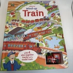 Wind-up Train And Book Combo With Steam Adventure Through Cities New. Fixed Price $19.99.