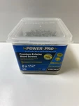 Hillman 48605 T-20 Power Pro Premium Exterior Wood Deck Screw 5LB #8 1-1/4 In.. Fixed Price $40.00.