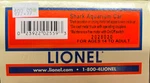 Lionel 2028020 Shark Aquarium Car. Fixed Price $99.99.