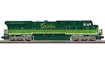 Mth Premier 20-21930-1 Greenbrier AC6000 #GBX2 Diesel Engine W/PS3 O-scale. Fixed Price $795.00.
