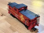 Mth 20-9105L Santa Fe Extended Vision Caboose Nib Scale (rail King). Fixed Price $54.50.