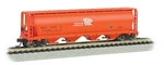 Bachmann 19156 Potash 4 Bay Cylindrical Grain Hopper. Fixed Price $41.27.