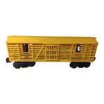 Vtg Lionel 6473 Transport Car Yellow W/ Moving Horses Fast Express Train. Fixed Price $34.99.