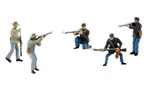 Woodland Scenics SP4445 Scenearama Scenesetters American Civil War Soldiers. Fixed Price $9.99.