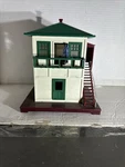 Lionel Gauge Animated Switch Tower With Figurines For Train Set Layout. Fixed Price $38.99.