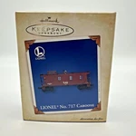 2005 Hallmark Keepsake Lionel Trains "no. 717 Caboose" Ornament. Fixed Price $9.99.